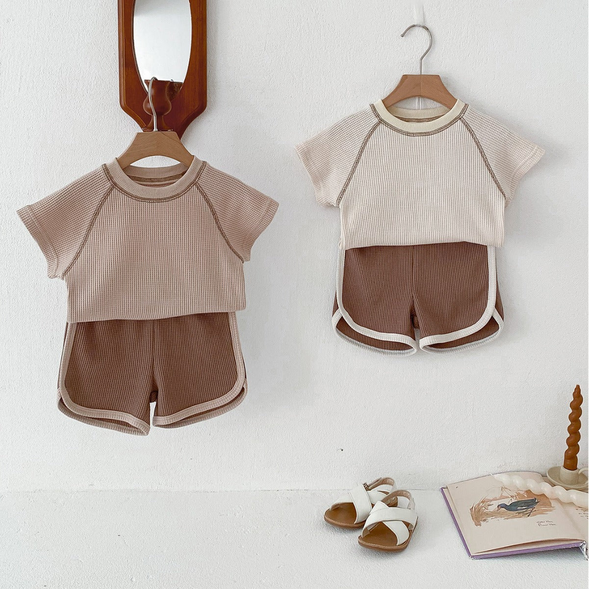 Short Sleeve Summer Baby Top & Shorts